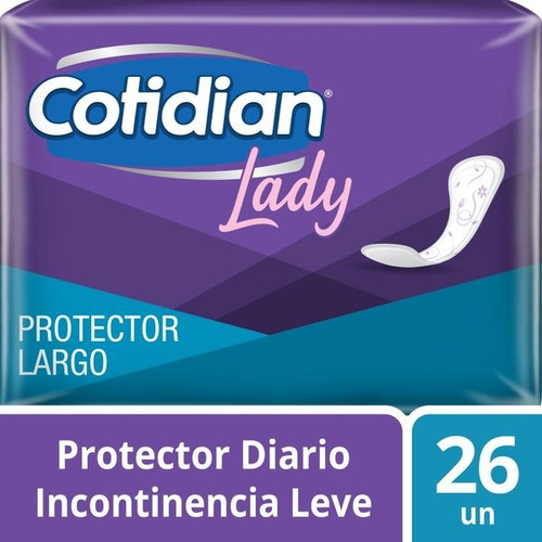 Cotidian Protector Diario Largo Cotidian Lady 26un