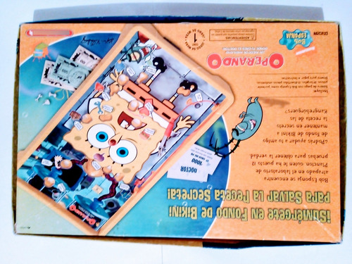 Juego De Mesa Operando De Bob Esponja Original Hasbro