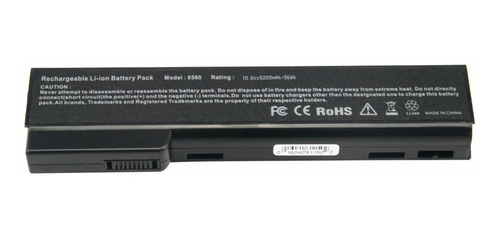 Imagen 2 de 3 de Bateria Alternativa Hp Probook 6470b 6570b 8560w 8470 Cc06