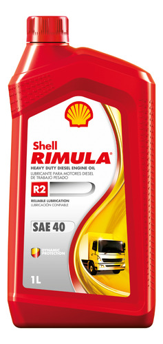 Aceite De Motor Shell Rimula R2 40 1 Litro
