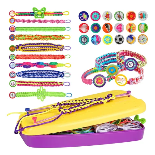 Kit De Fabricación De Pulseras De Amistad Para Niños 7 A 12