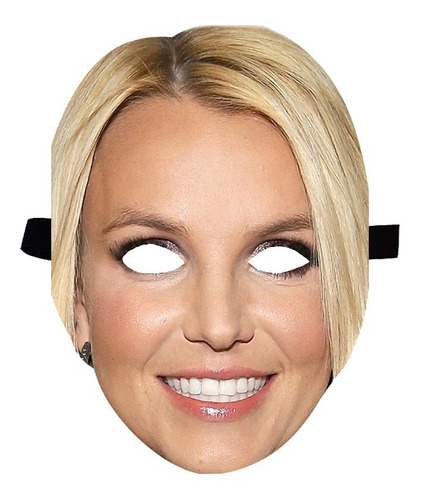 Caretas Britney Spears Famosos Cotillon Disfraz Fiesta