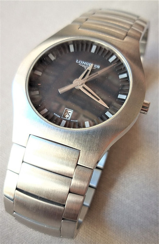Longines Black Safira Oposition - Zerado - 12 X Sem Juros !!