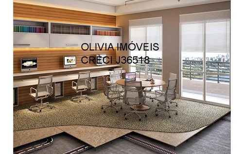 Imagem 9 de 24 de Sala Comercial De 45,65mts, 1 Wc, Ponto Para Copa, 1 Vaga - Salajdb45m - 69487846