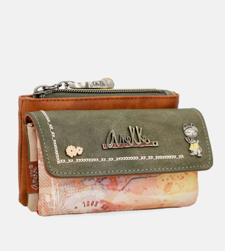 Monedero Anekke Peace & Love, Flowers Mod. 38839-025