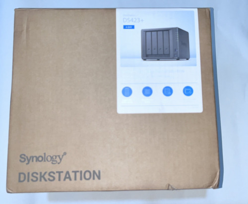 Combo Nas Synology Ds423+ Incluye 4 Discos Hat5310-8t 8tb (Usado)