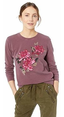 Lucky Brand Sudadera Con Capucha Floral Lucky Para Mujer