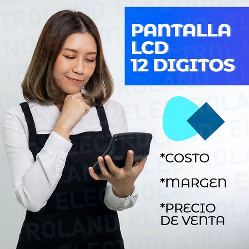 Imagen 3 de 10 de Calculadora Electrónica 12 Dígitos Solar Escritorio Pila