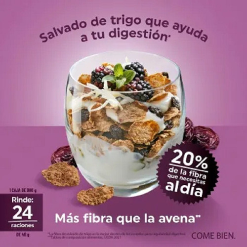 Cereal Kelloggs All Bran Pasas 980 Gr Mas Fibra Que La Avena