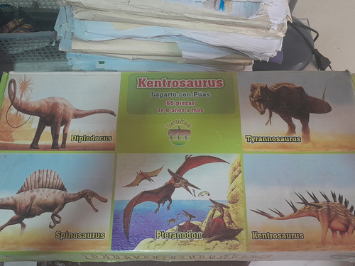 Dinosaurio Armable De Trupan 