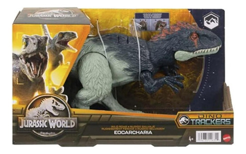 Jurassic World Eocarcharia Dino Trackers Con Sonidos Mattel