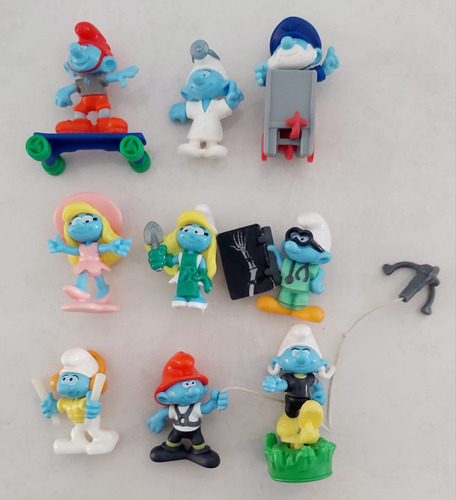 Figuras Los Pitufos De Huevo Kinder Sorpresa. C33 (Usado)