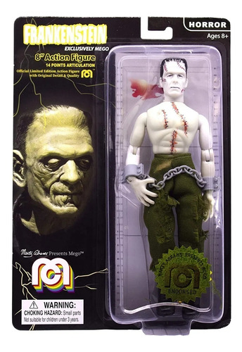 Muñeco Frankenstein 20cm Mego - Dgl Games & Comics