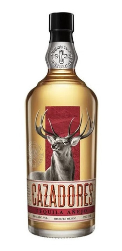 Tequila Cazadores Añejo Goldbottle