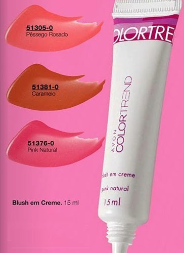 Blush Em Creme - Pink Natural - Color Trend - 15ml - Avon