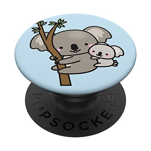 Cute Koala Par De Caricatura Popsockets Popgrip: Grip 8vs6a