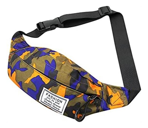 Riñonera Cintu De Aibearty Kids, Camuflaje Pequeño Para Niño