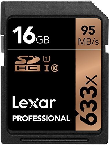 Lexar Professional 633x 16gb Sdhc Uhs-i / Tarjeta U1 (hasta 