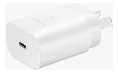 Cargador De Pared Samsung Ultra Fast Usb-c 25w Blanco