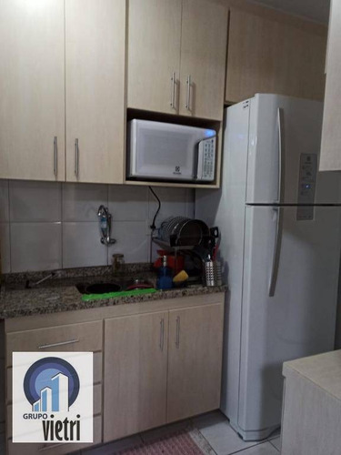 Apartamento Com 2 Dormitórios À Venda, 61 M² Por R$ 310.000,00 - Parque São Domingos - São Paulo/sp - Ap0625