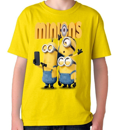  Camisetas Remeras Algodon Minions Variedad De Diseños