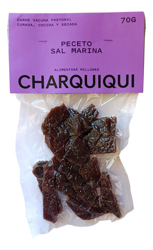 Charquiqui Degustación De Cortes Sal Marina Formato 70gramos