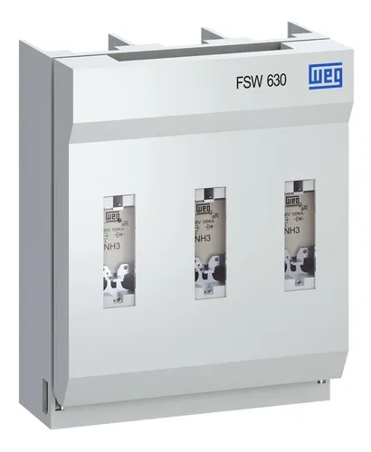 comprar Chave Seccionadora Saca Fusivel Fsw630 Nh3 3 Polos 630a Weg