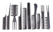 Comprar Pack, Set De Peines 10 Peines, Barberia Y Peluqueria