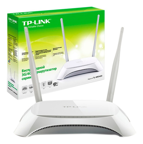 Router Inalámbrico Tp-link Tl-mr3420 300mbps Wifi Bagc