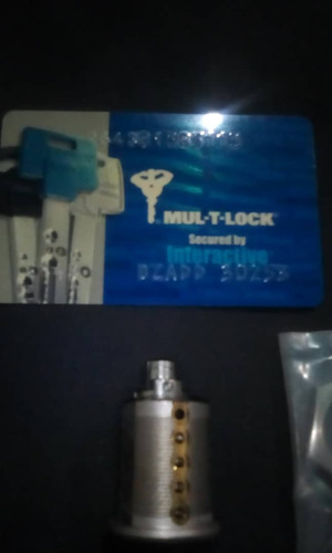 Cilindro.   Mul T Lock. Original. 