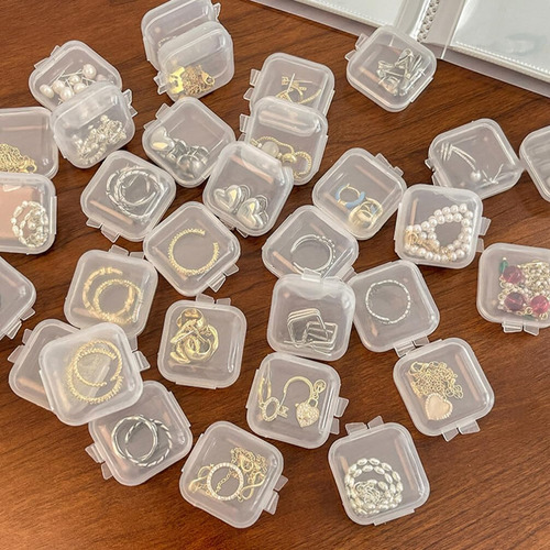 Minijoyero Alipis, Transparente, De 100 Unidades Envases De