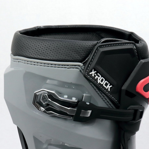 Imagem 7 de 10 de Bota Acerbis X-rock Preta Cinza Motocross Trilha Lançamento