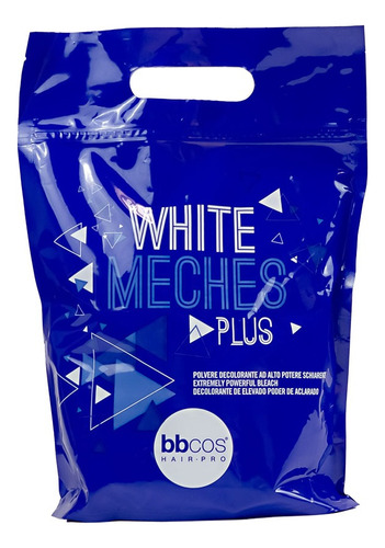 Bbcos White Meches Plus 1000 Grs. Polvo Decolorante