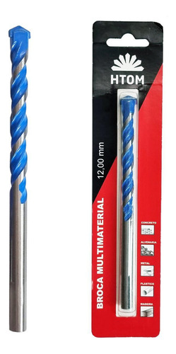 Kit 3 Brocas 12mm Multifunção Multimaterial Fura Tudo Md