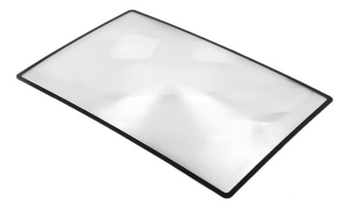 Lupa 3x Lamina Flexible Tamaño 18x12xm (pvc) - B946