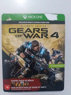 Gears Of War 4 Ultimate Edition Xbox One Físico