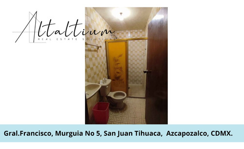 Se Vende Casa En Gral. Francisco Murguía, No. 5, San Juan Tlihuaca, Azcapotzalco, Cdmx. Pjr30-di