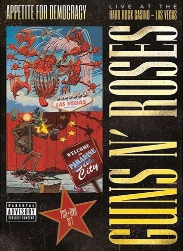 Dvd Guns N´ Roses Appetite For Democracy Lacrado