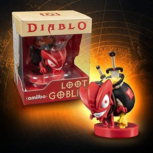 Amiibo Loot Goblin Diablo 3 Serie Nuevo Y Sellado