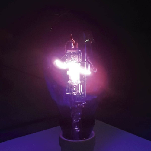 Imagem 6 de 8 de Lâmpada Luz Negra 80w Berinjela 220v/110v Soquete E27 Mista