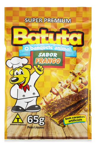 Bifinho Frango Batuta Super Premium Pacote 65g