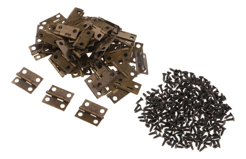 Imagen 6 de 8 de 50x Bisagras Pequeñas Caja De Joyería Bisagra Pequeña