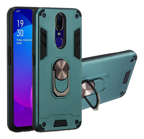 Para Oppo F11 Y A9 Armour Series Pc+funda De Tpu