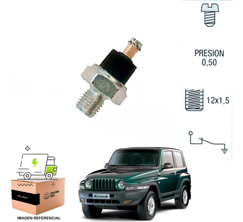 Switch Presion Aceite Para Ssangyong Korando 2.3 2002 2005