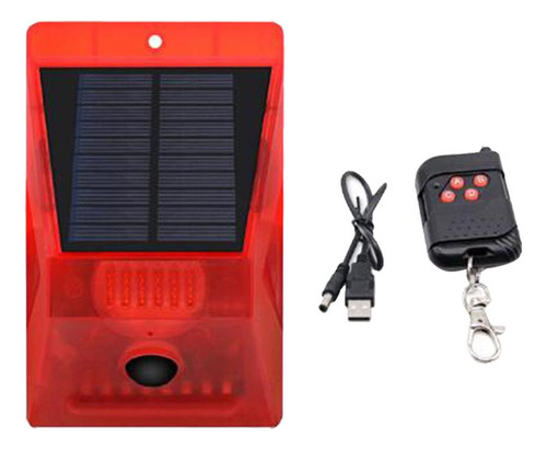 Aa Sensor De Movimiento Luz Solar Flash Sonido Exterior