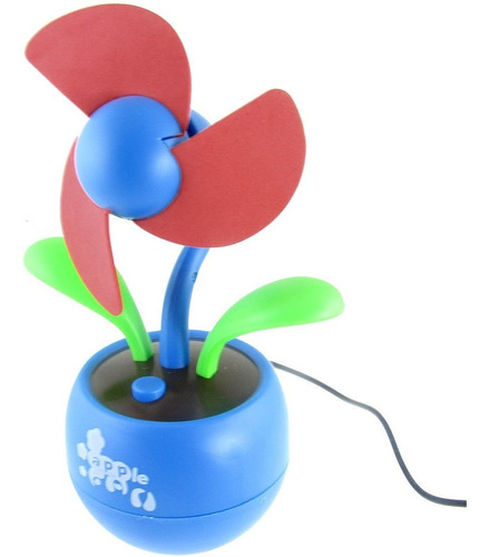 Qtqgoitem Azul Rojo Flor Usb 3 Aa Bateria Espuma Suave E60