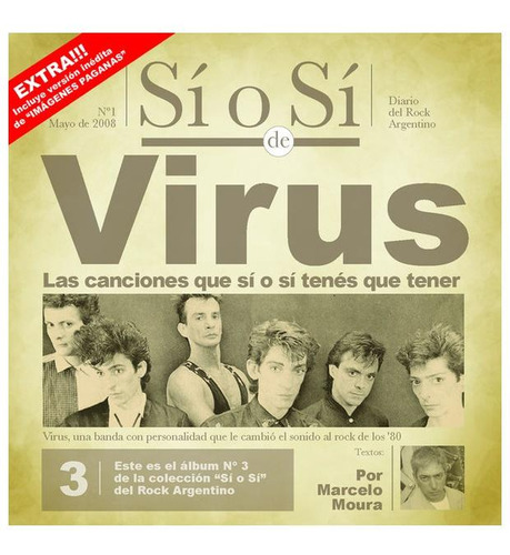 Virus - Si O Si: Diario Del Rock Argentino | Cd