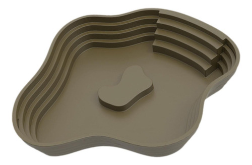 Piscina De Baño De De Agua De Tortuga De Rampa Para Verde L