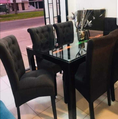 Comedor De 6 Sillas Nogal
