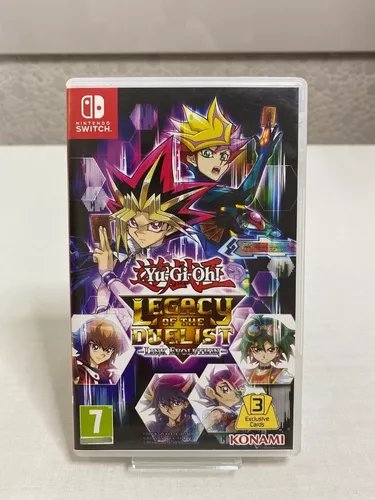 Jogo Yu-Gi-Oh! Legacy of the Duelist : Link Evolution Nintendo Switch Mídia  Física